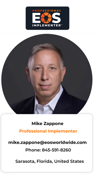 Mike Zappone Professional EOS Implementer